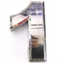3D Fabricated Stainless Steel Letter or Auto Logo or House Number